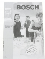 Návod k použití do myčky nádobí Bosch / Siemens - 00583112
