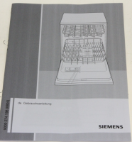Návod k použití do myčky nádobí Bosch / Siemens - 00560671