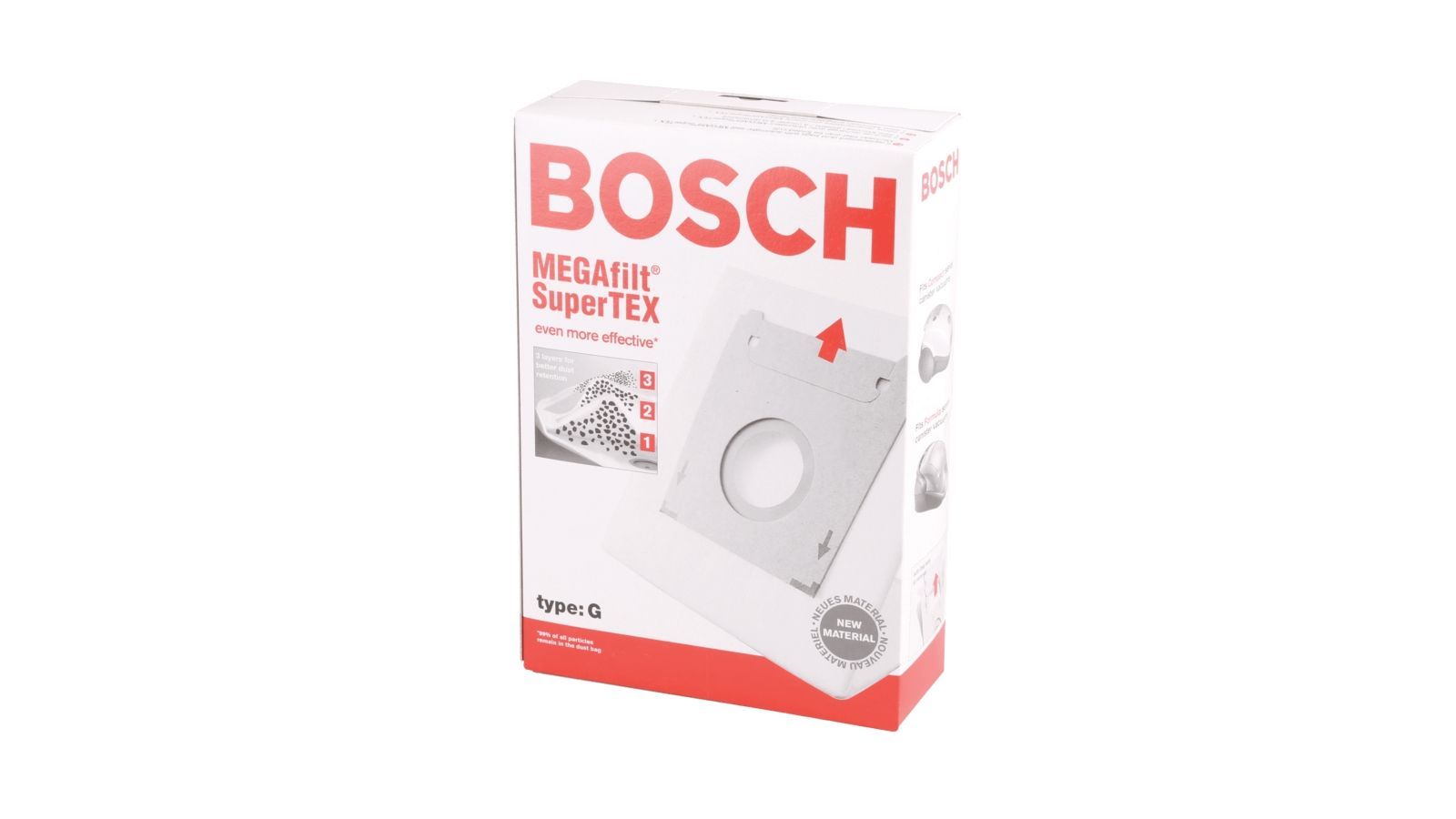 Sáčky vysavačů Bosch Siemens - 00462544 BSH - Bosch / Siemens