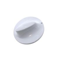 Knoflík, ovladač časovače, bílý, myček nádobí Whirlpool / Indesit - C00075719